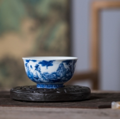 青花松下对弈杯