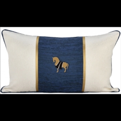 八马腰枕(灰、蓝)  购买请备注颜色