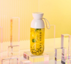 钛晶清心冷泡杯(玉兰白)