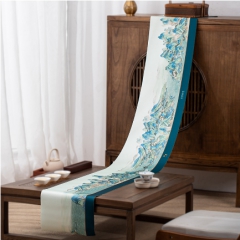 八马千里江山轻奢茶席(35*350)