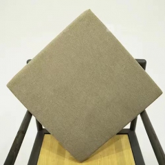 非洲花梨靠背椅坐垫（480*450mm棉麻+乳胶）