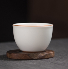 象牙白风水缸汝窑杯