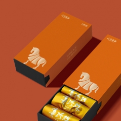 橙色版高端茶礼盒