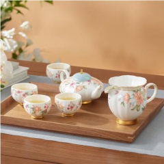 幸福礼·天青时代8头中式茶具（4人位）