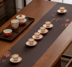 八马竹鞍锦茶席(35*350mm)